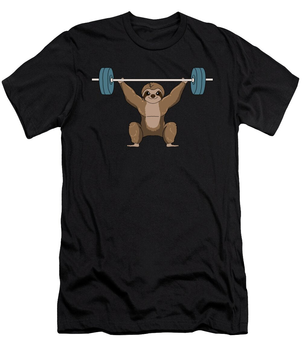 6 Weightlifting Weightlifter Barbell Clean Jerk Snatch Jonathan Kraske T-Shirt