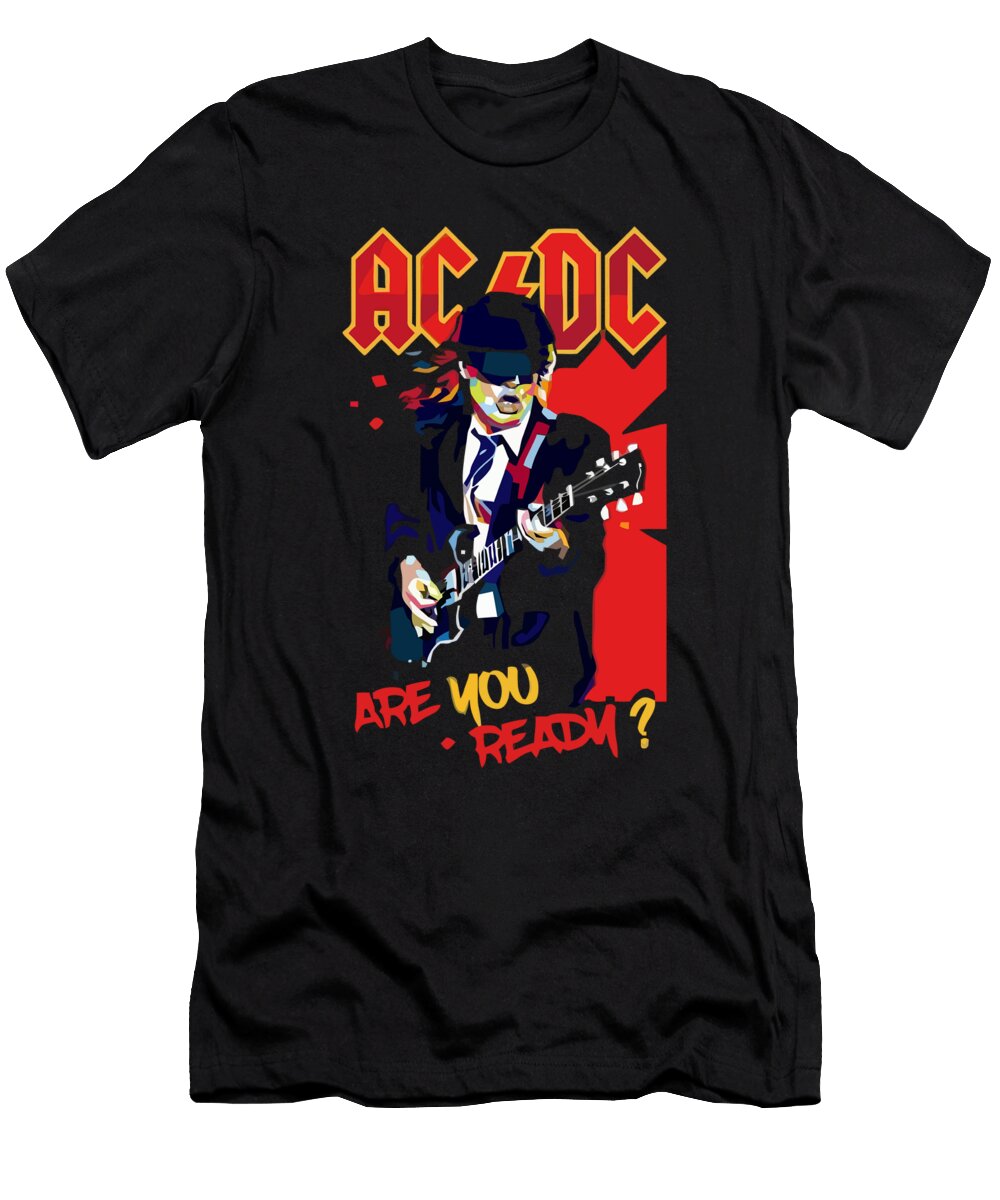 7 Angus Young Ac DC Sangbrut Elpiero T-Shirt