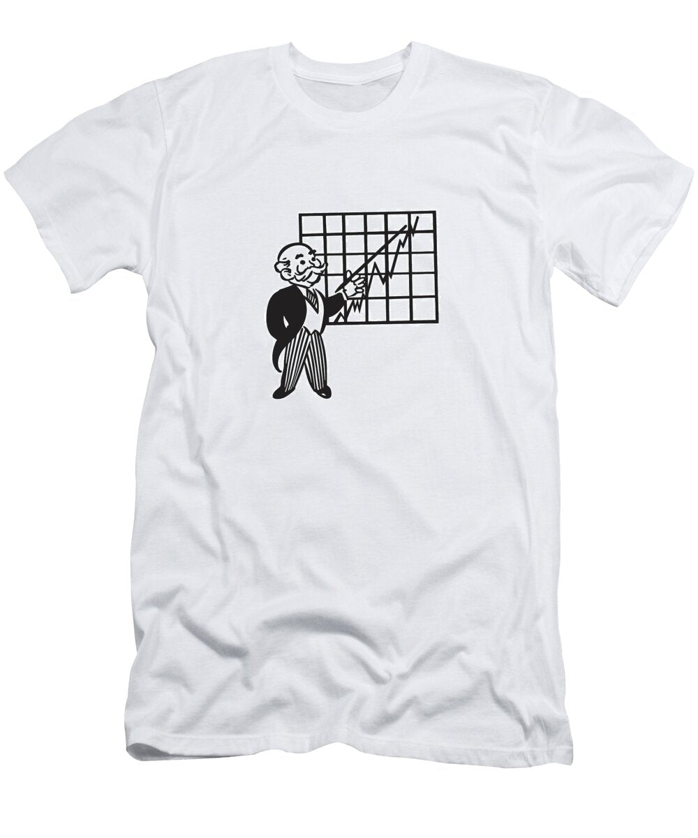 7 Businessman Making a Presentation Csa Images T-Shirt