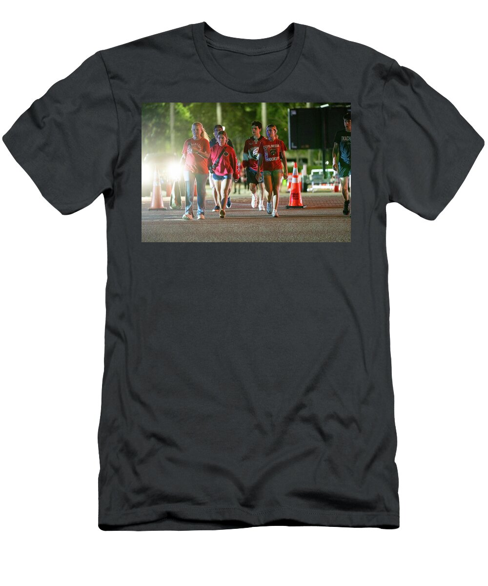 7 Happy Fans Leaving the Panthers Oilers Game Sunrise Florida 2025 Felix Mizioznikov T-Shirt