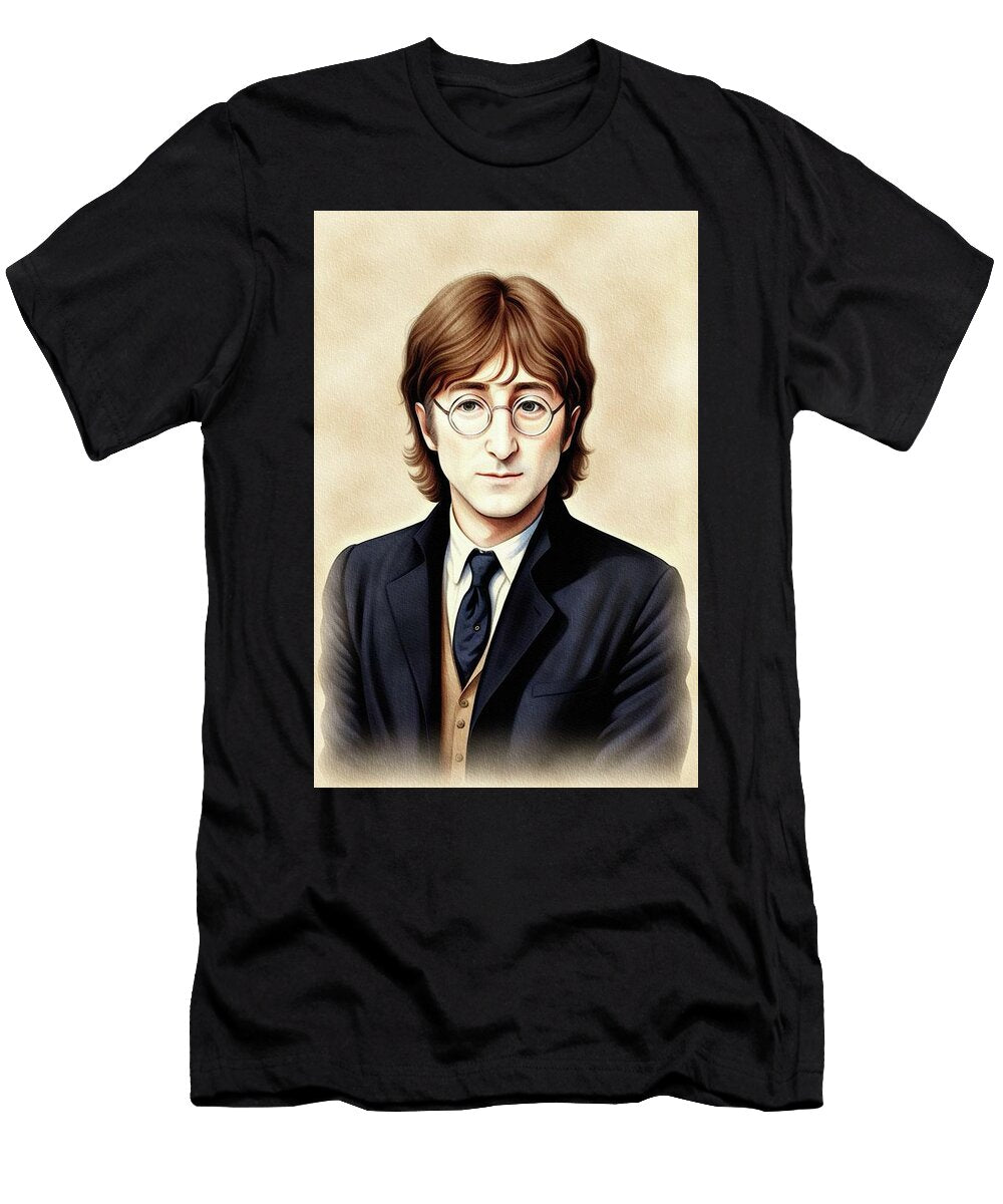 7 John Lennon Music Legend Sarah Kirk T-Shirt