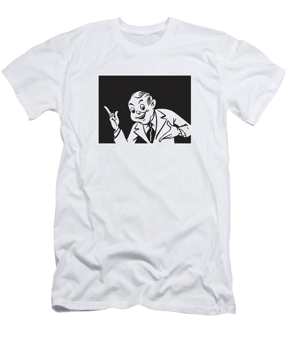 7 Man Gesturing Csa Images T-Shirt