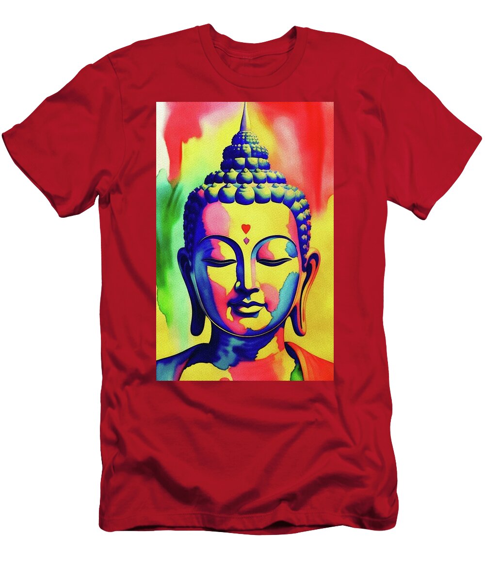 7 the Buddha Sarah Kirk T-Shirt