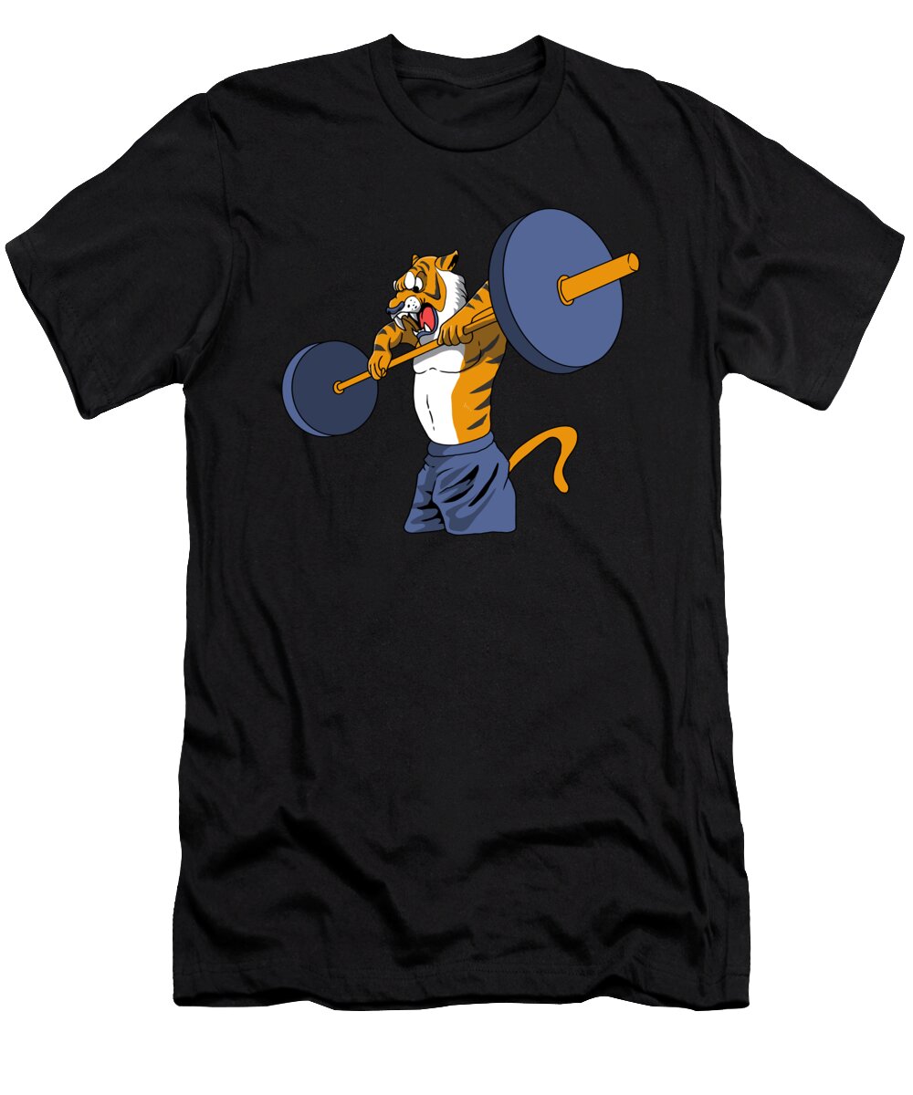 7 Weightlifting Weightlifter Barbell Clean Jerk Snatch Jonathan Kraske T-Shirt
