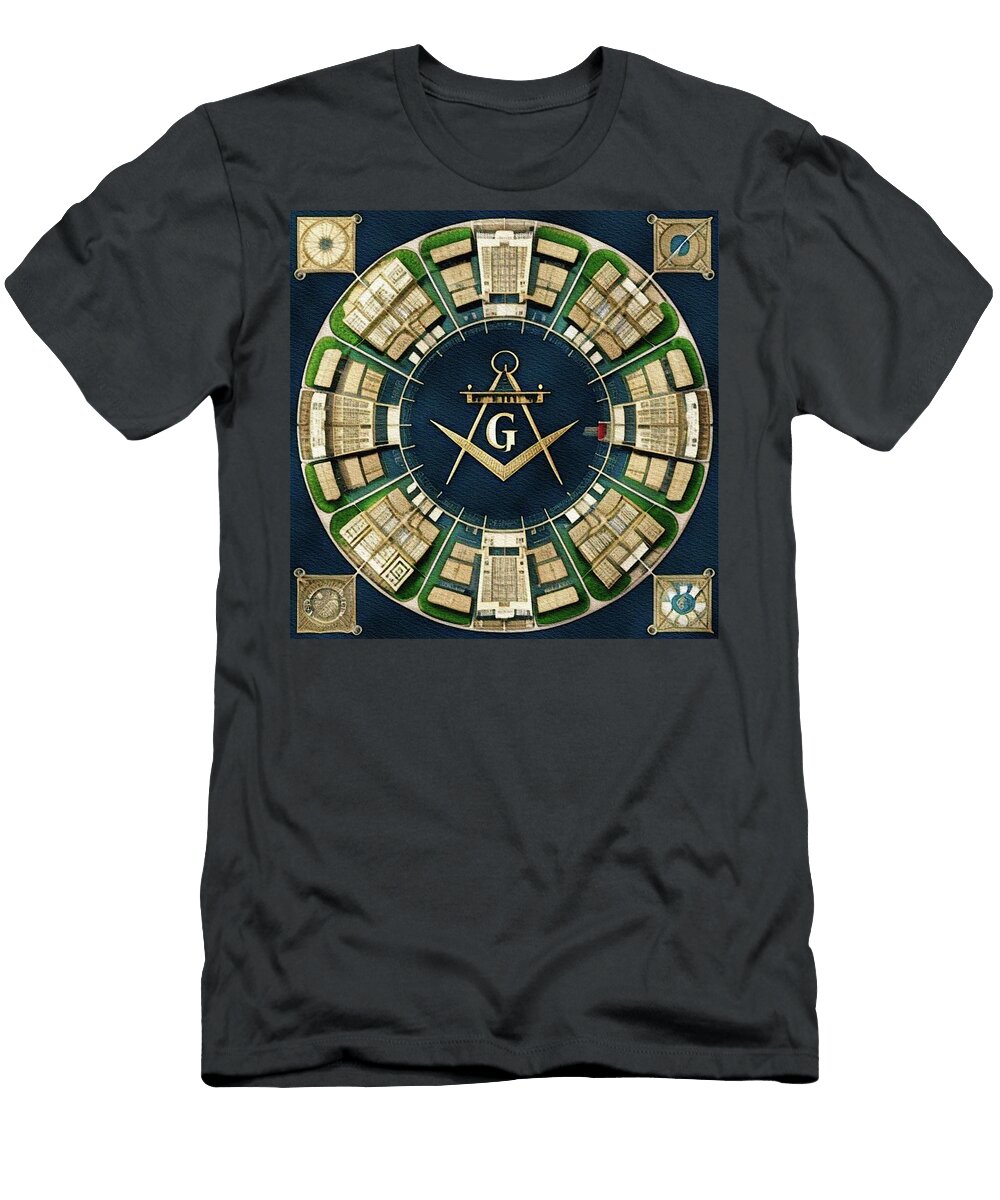 76 Freemason Art Pierre Blanchard T-Shirt