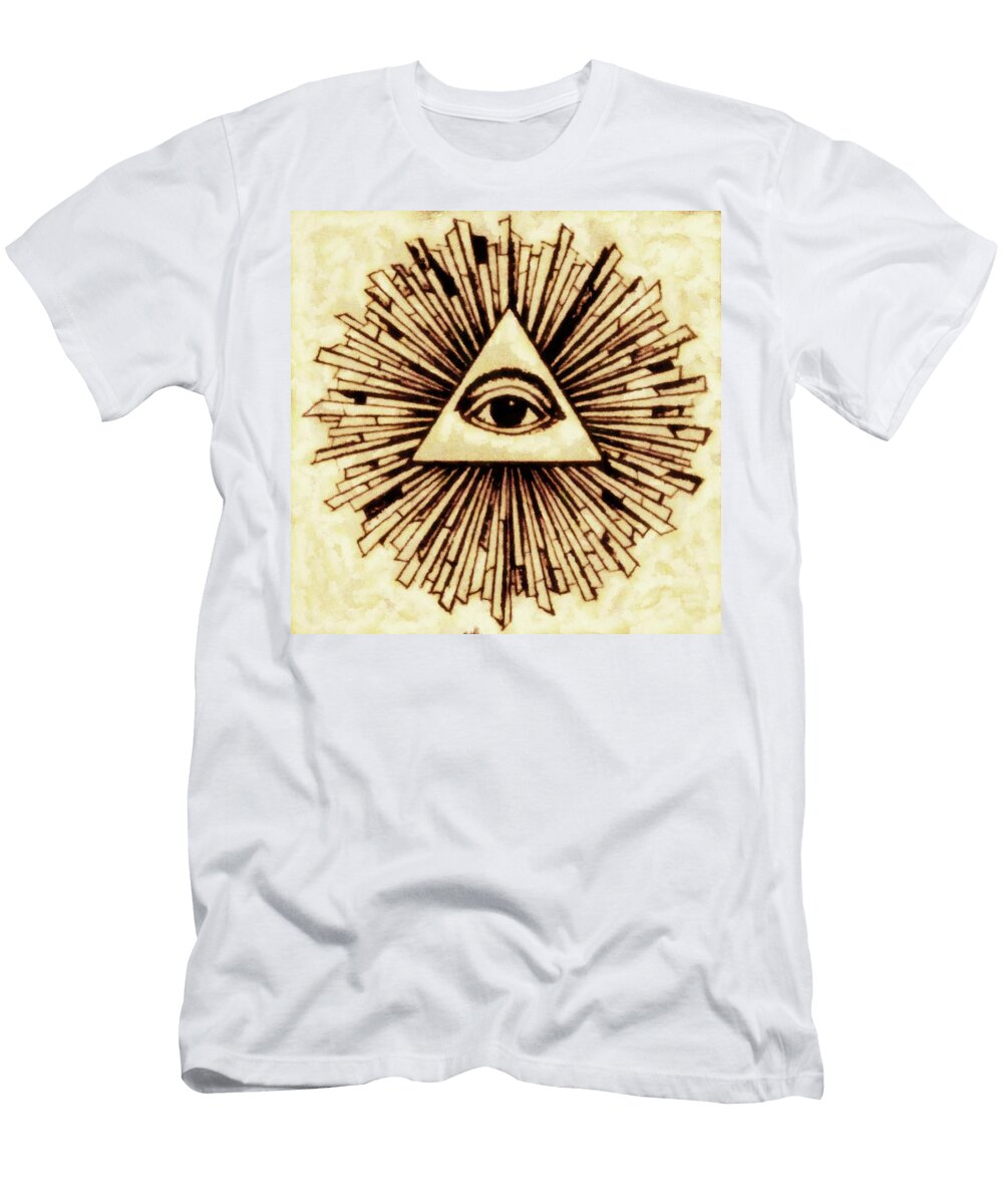 8 Freemason Symbolism By Pierre Blanchard Pierre Blanchard T-Shirt