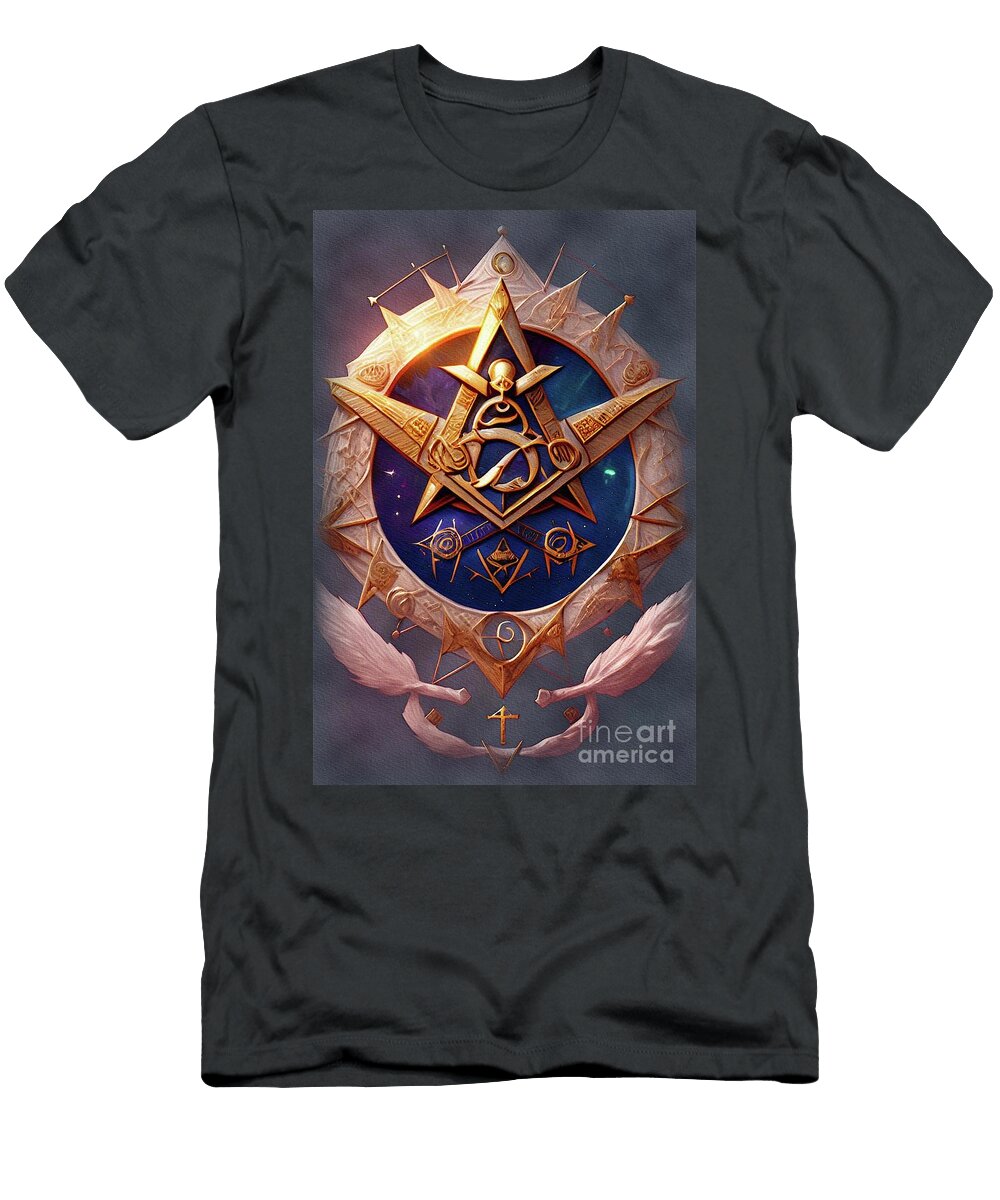 8 Freemasonic Art Pierre Blanchard T-Shirt