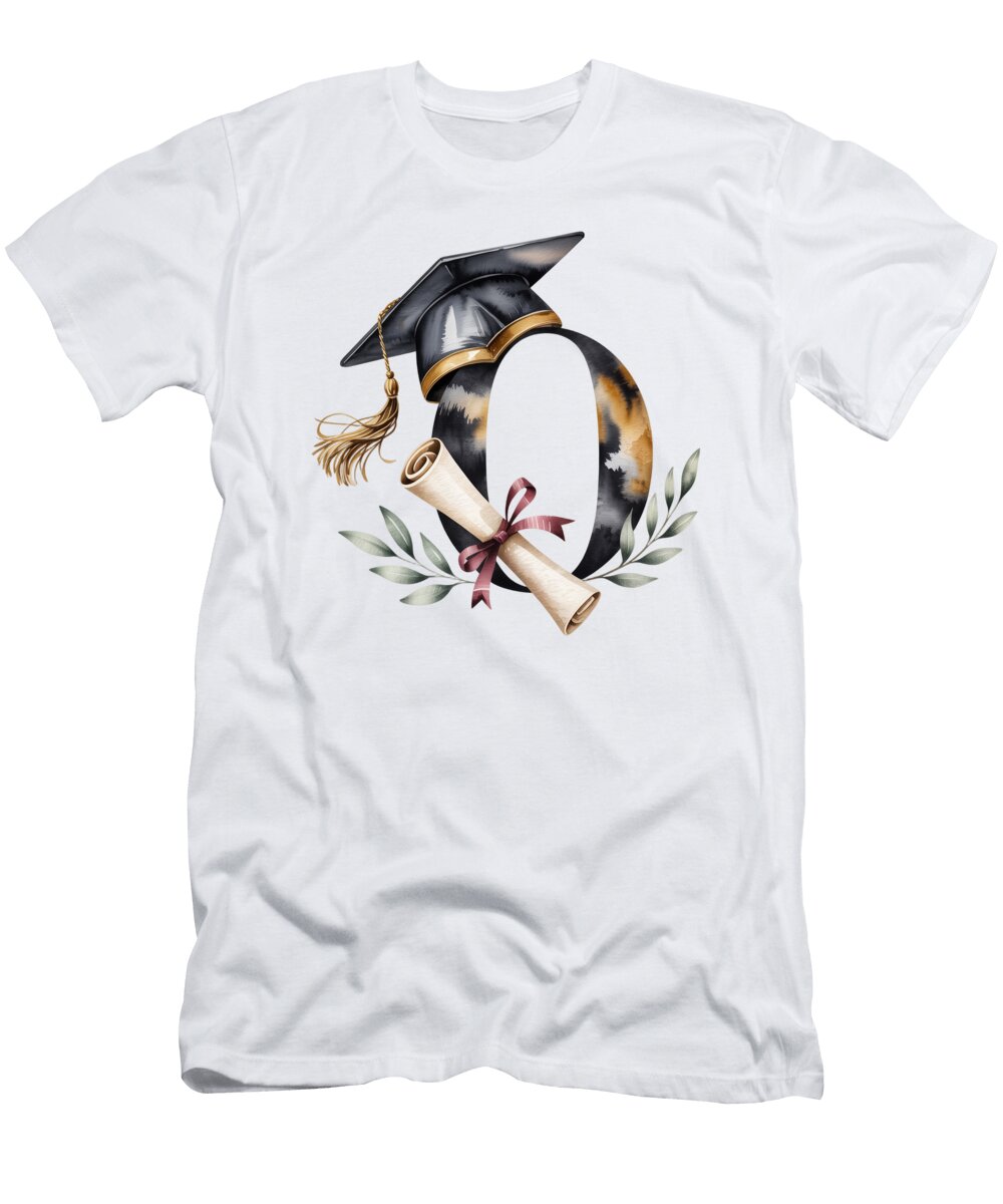 8 Graduation Cap and Diploma Joanna Redesiuk T-Shirt