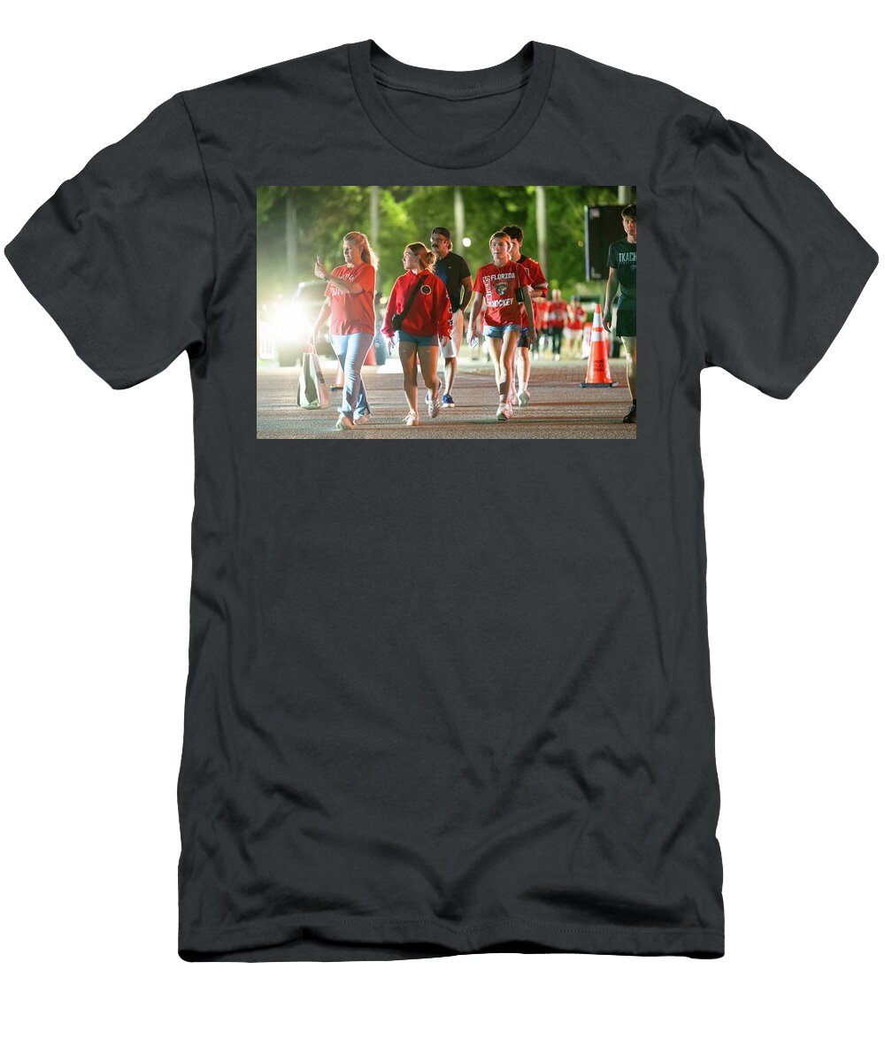 8 Happy Fans Leaving the Panthers Oilers Game Sunrise Florida 2025 Felix Mizioznikov T-Shirt