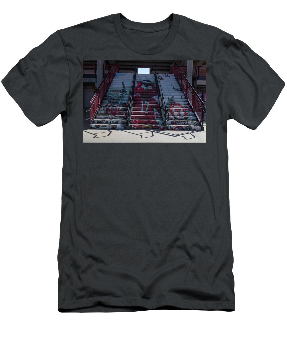 8 Jones Att Stadium At Texas Tech University Eldon Mcgraw T-Shirt