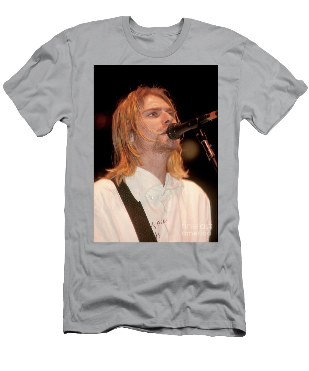 8 Kurt Cobain Nirvana Concert Photos T-Shirt