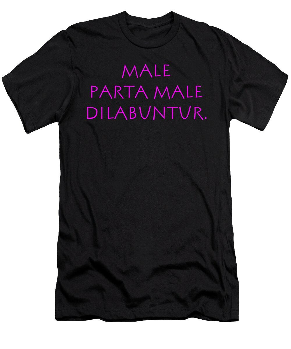 8 Male Parta Male Dilabuntur Vidddie Publyshd T-Shirt