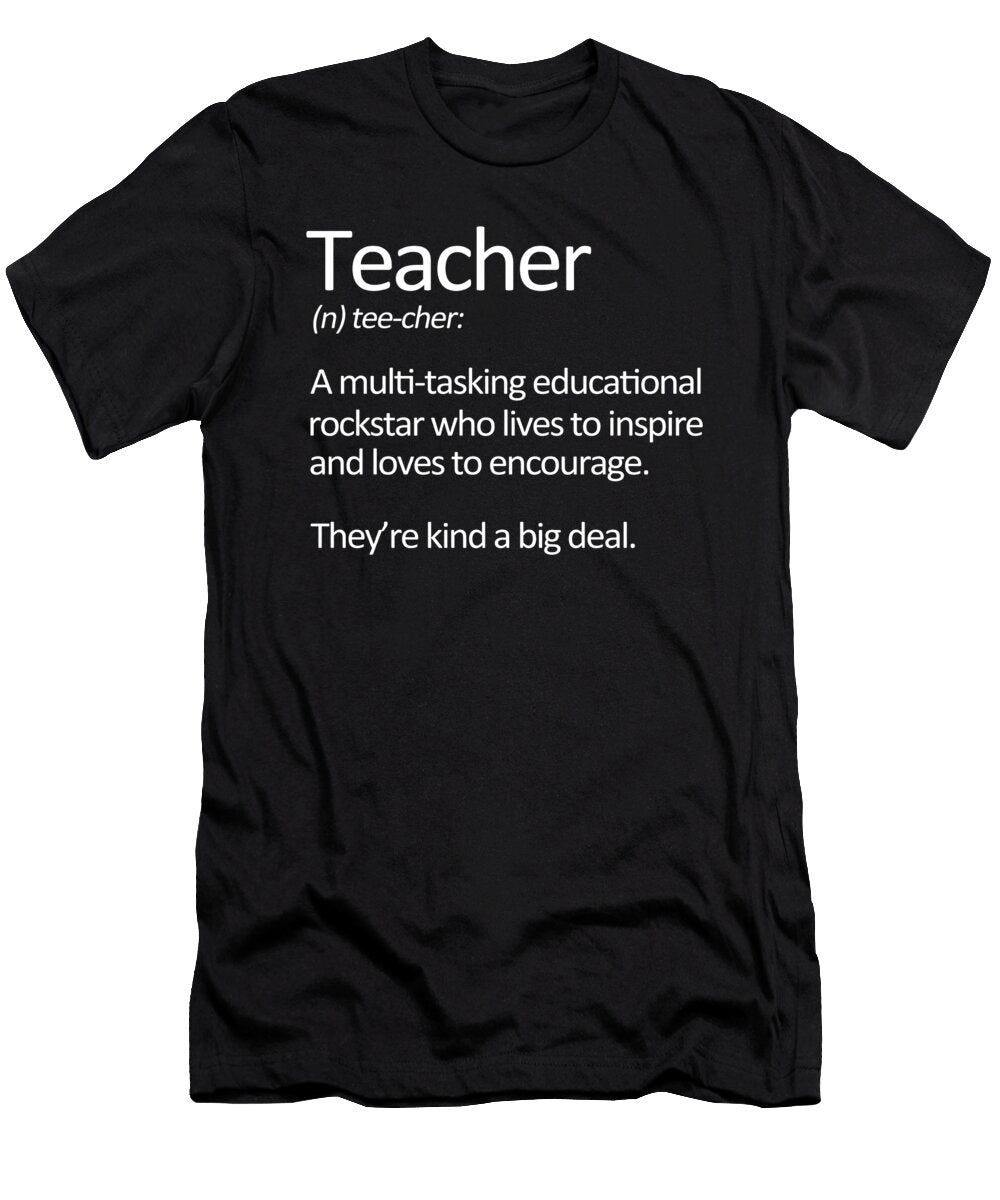 8 Teacher Professor Teaching School Training Gift Muc Designs T-Shirt