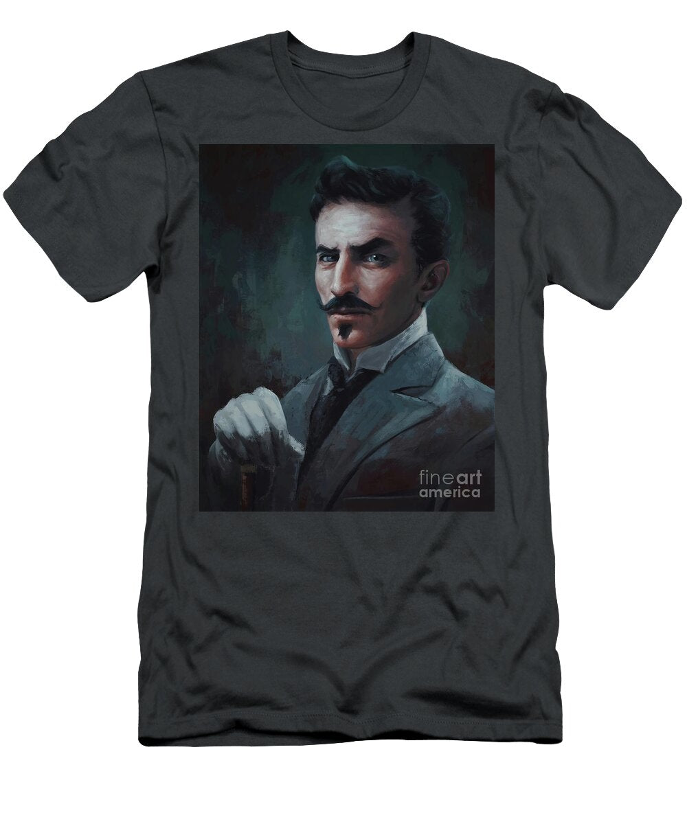 8 Tesla Arnold Seoger T-Shirt