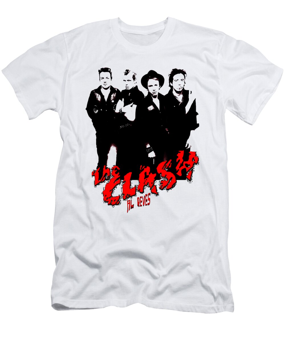 8 the Clash English Rock Band Rosetta Hamshere T-Shirt