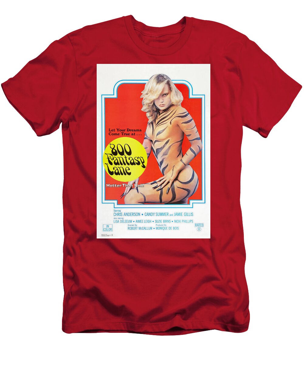 800 Fantasy Lane Movie Poster Retro Glamor T-Shirt