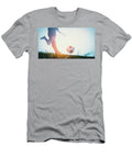 9 Football Soccer Player Shooting a Ball on Goal Michal Bednarek T-Shirt