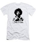 9 Jimi Hendrix American Guitarist Singer and Songwriter Rosetta Hamshere T-Shirt
