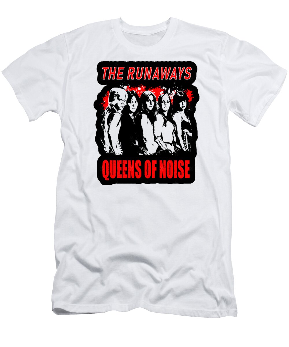 9 the Runaways American Rock Band Rosetta Hamshere T-Shirt
