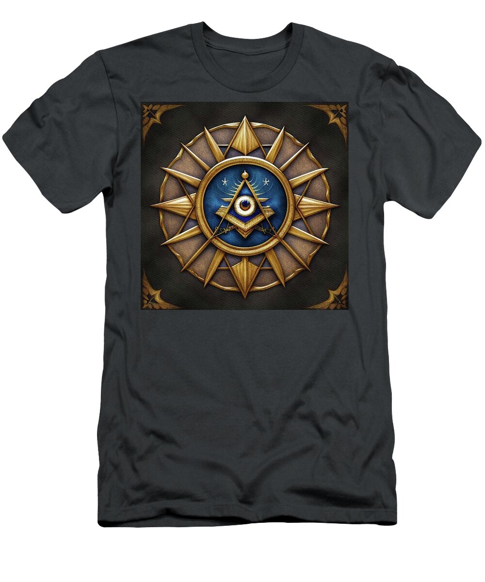 90 Freemason Art Pierre Blanchard T-Shirt