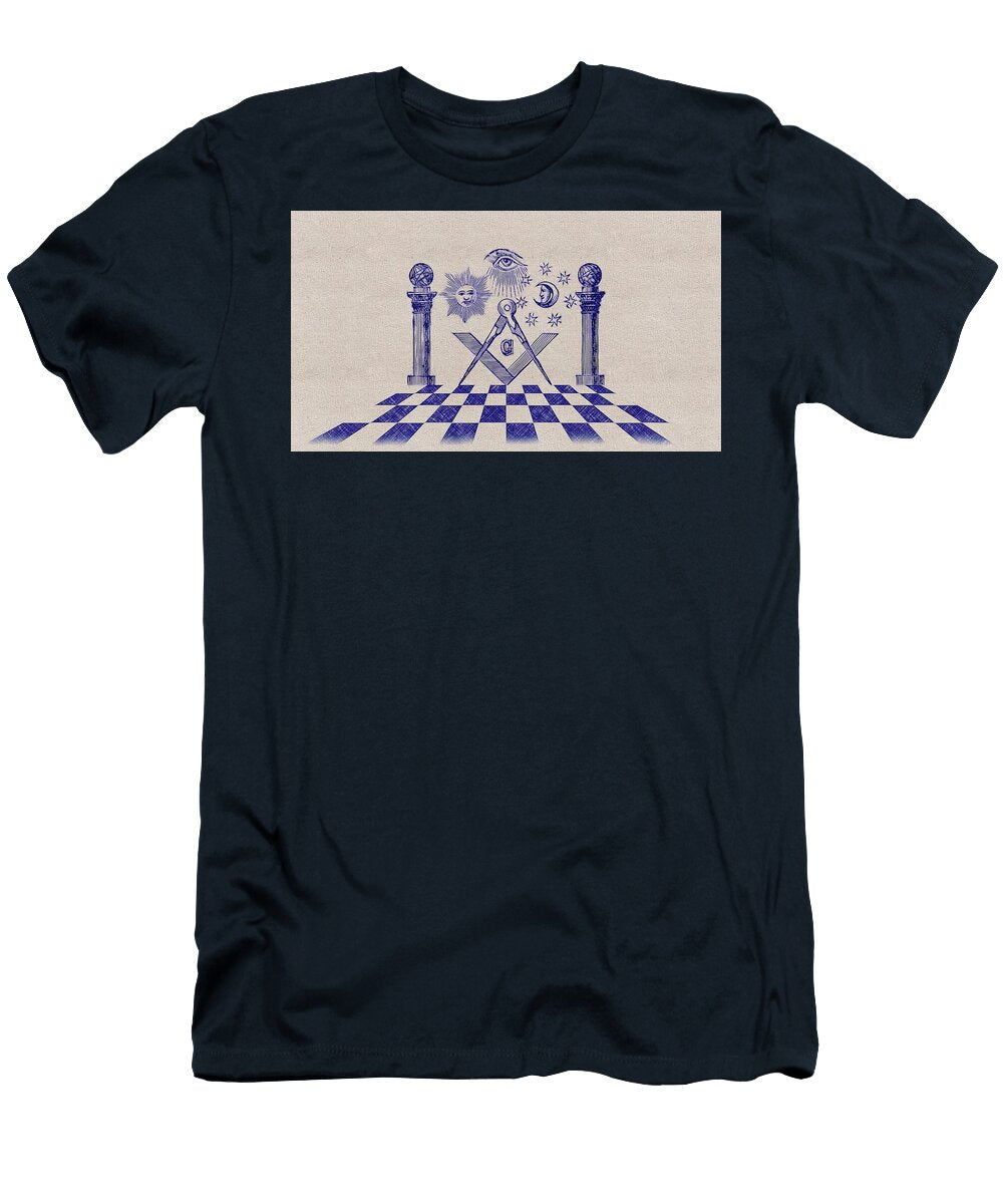 96 Freemason Art Pierre Blanchard T-Shirt