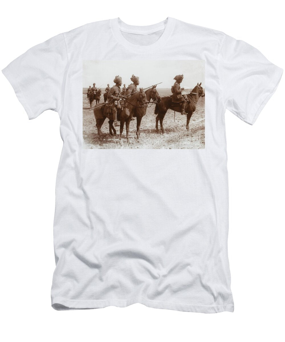 9th Hodsons Horse on the Western Front 1917 Mullick Photo House T-Shirt