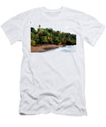 A Beach At Sunset As the Waves Crash Michael Hanson T-Shirt
