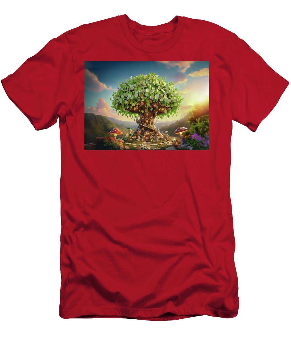 A Bookworms Home Patti Deters T-Shirt