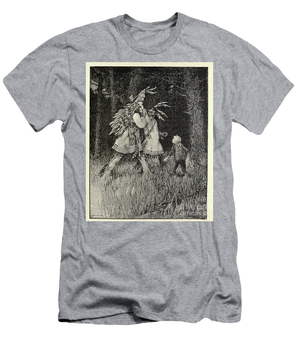 A Boy Among the Red Indians G1 Historic Illustrations T-Shirt