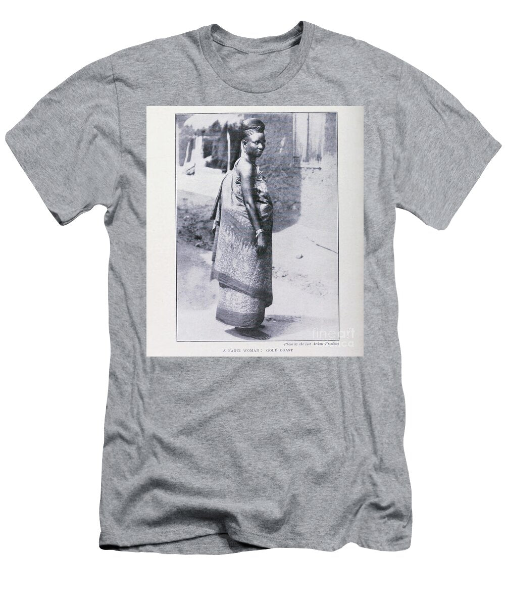 A Fanti Woman Gold Coast Ghana I Historic Illustrations T-Shirt