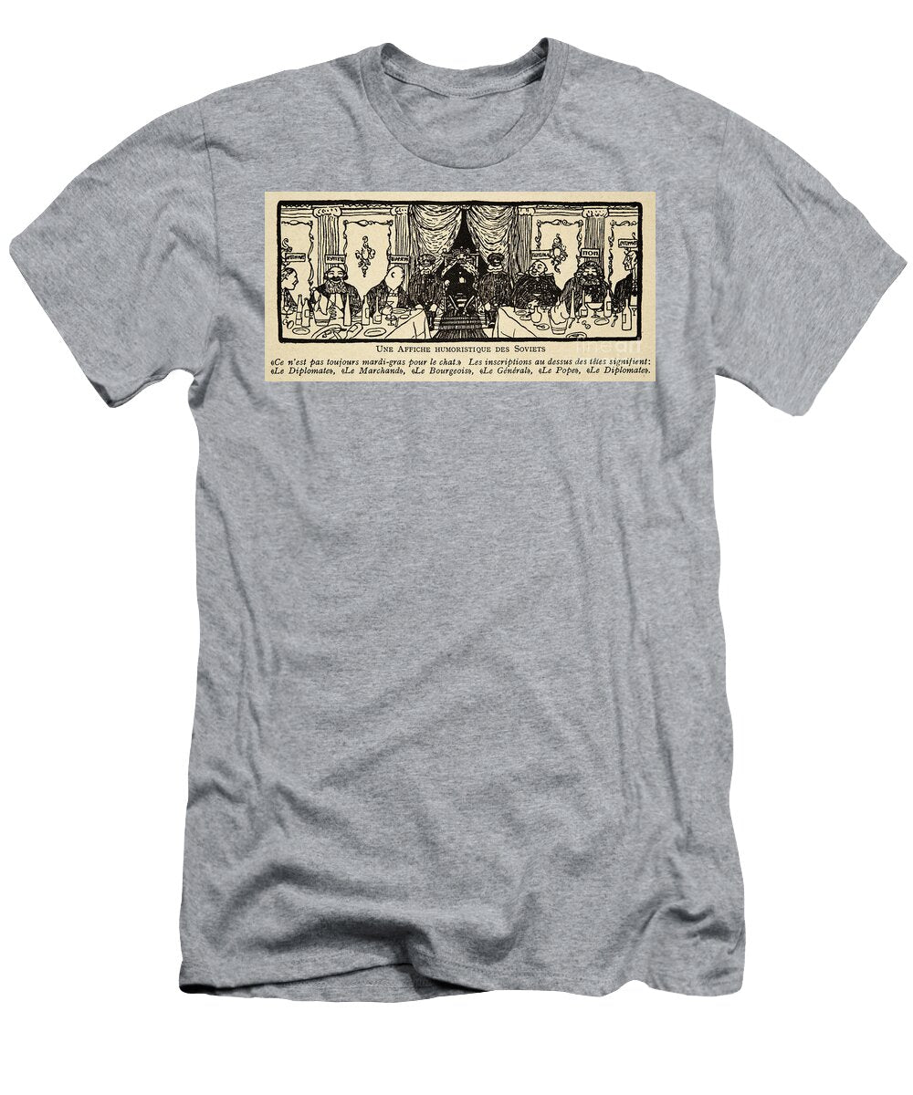 A Humorous Poster of the Soviets From Histoire Des Soviets 1922 Russian School T-Shirt