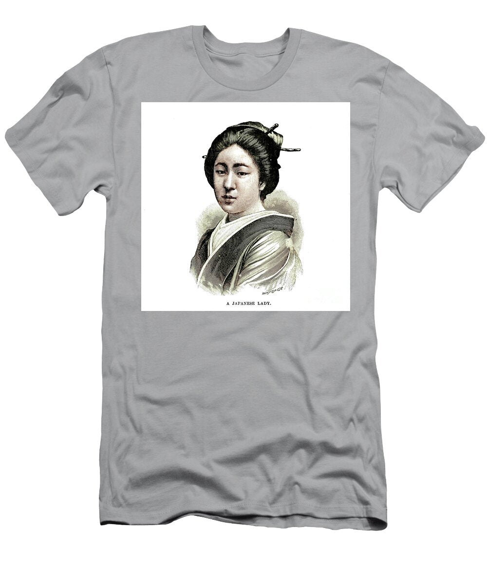 A Japanese Lady F2 Historic Illustrations T-Shirt