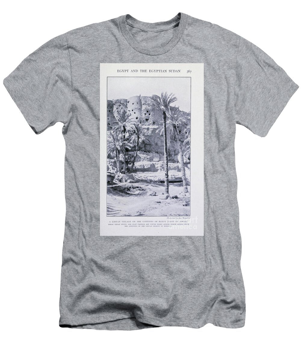 A Libyan Village I1 Historic Illustrations T-Shirt