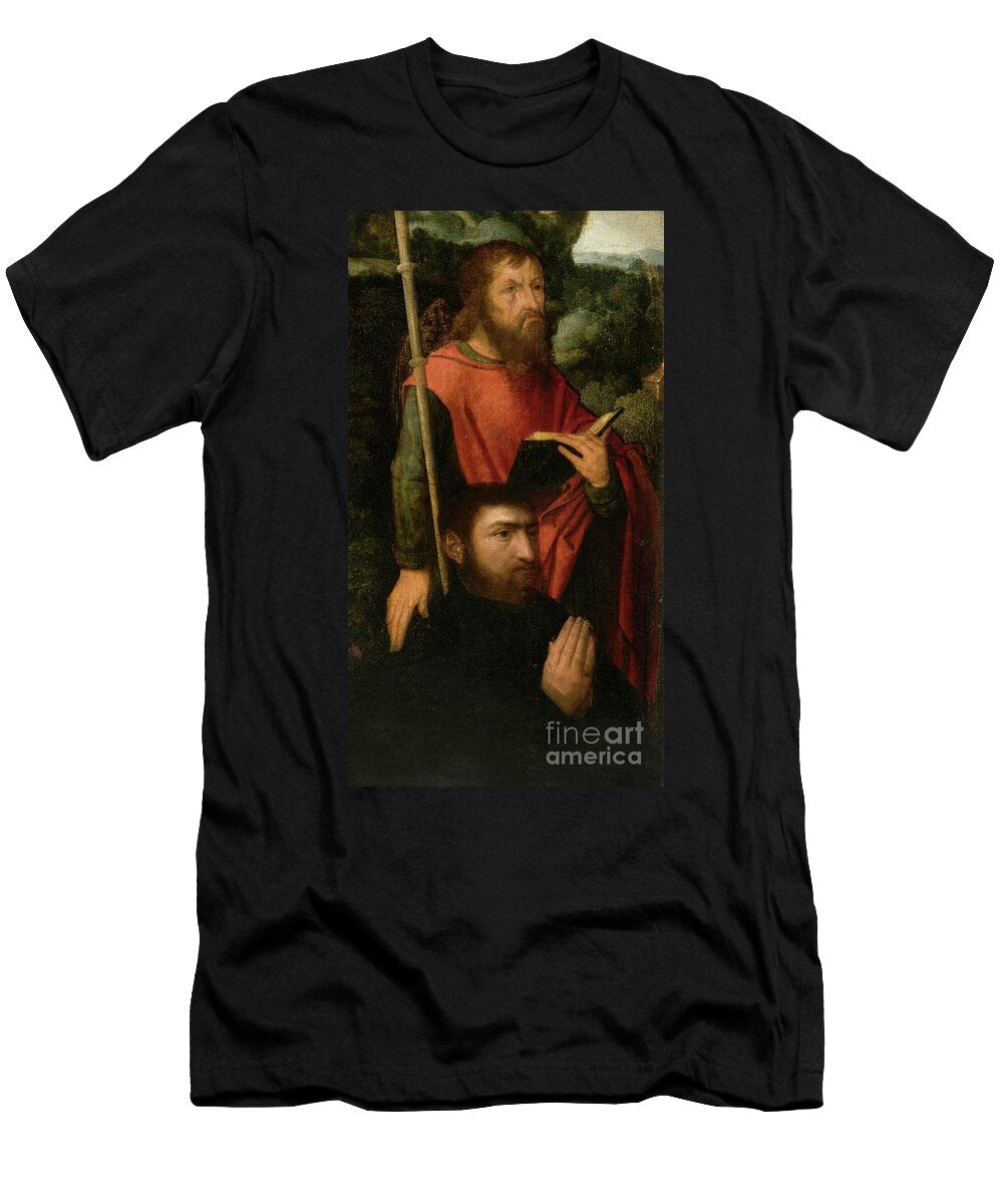 A Male Saint with a Donor Adriaen Ysenbrandt T-Shirt