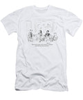 A Man Is Leading a Meeting of Four People David Sipress T-Shirt