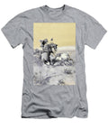 A Moment of Great Peril in a Cowboys Career Charles Marion Russell T-Shirt