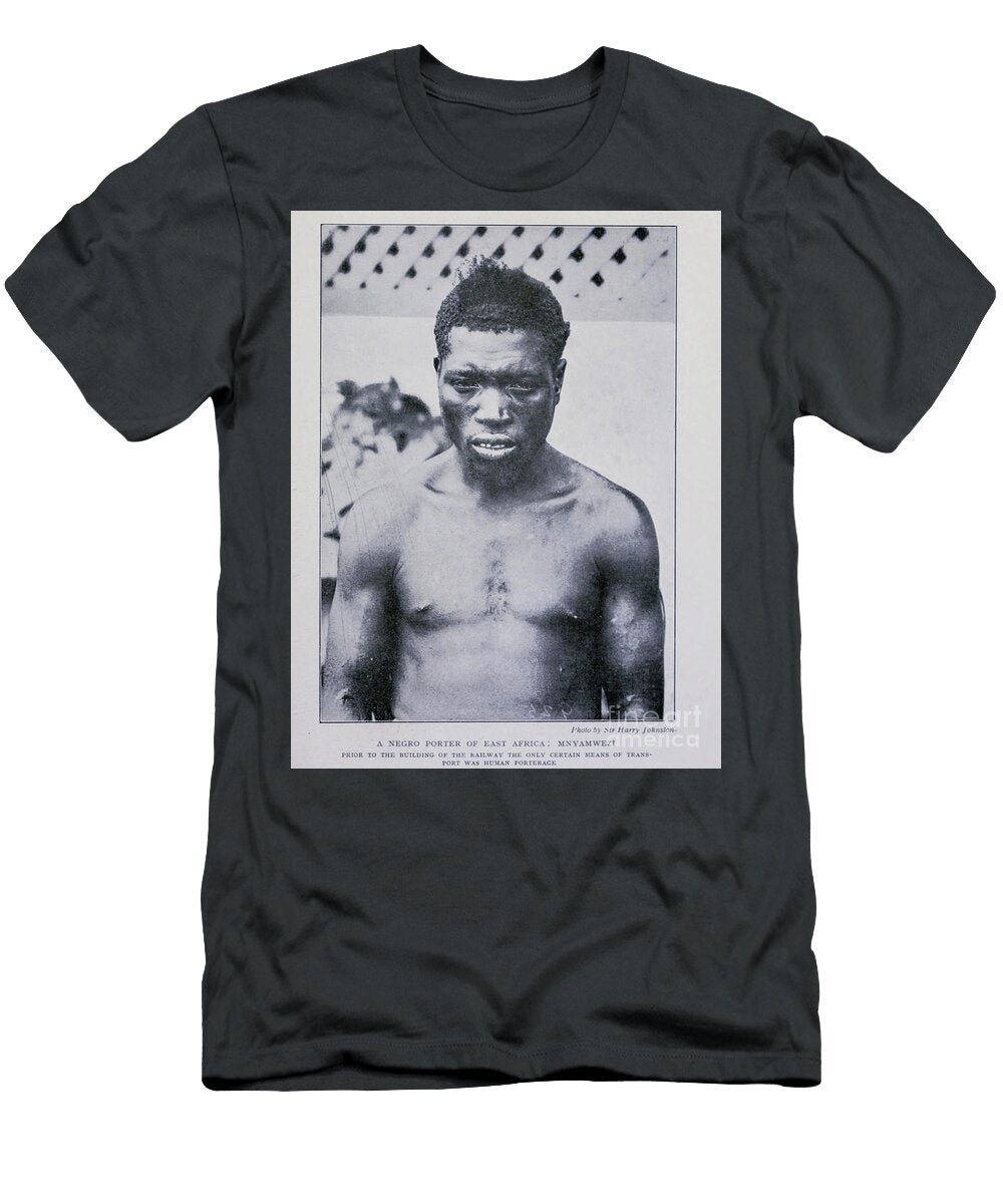 A Negro Porter of East Africa I1 Historic Illustrations T-Shirt