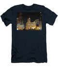 A Night Over the Chicago River Frozen in Time Fine Art Photography T-Shirt