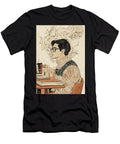 A Pensive Man Lost in Thought Rhys Jacobson T-Shirt