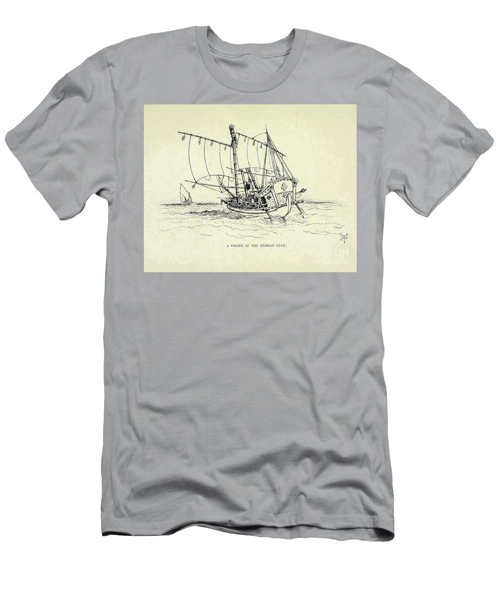 A Pirate of the Persian Gulf E1 Historic Illustrations T-Shirt
