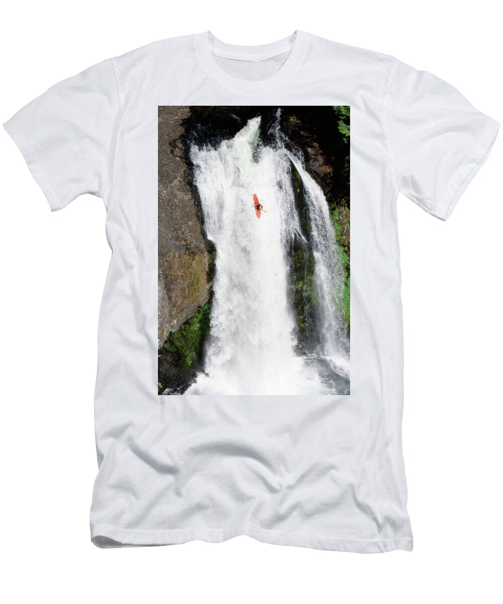 A Professional Kayaker Paddles Charlie Munsey T-Shirt