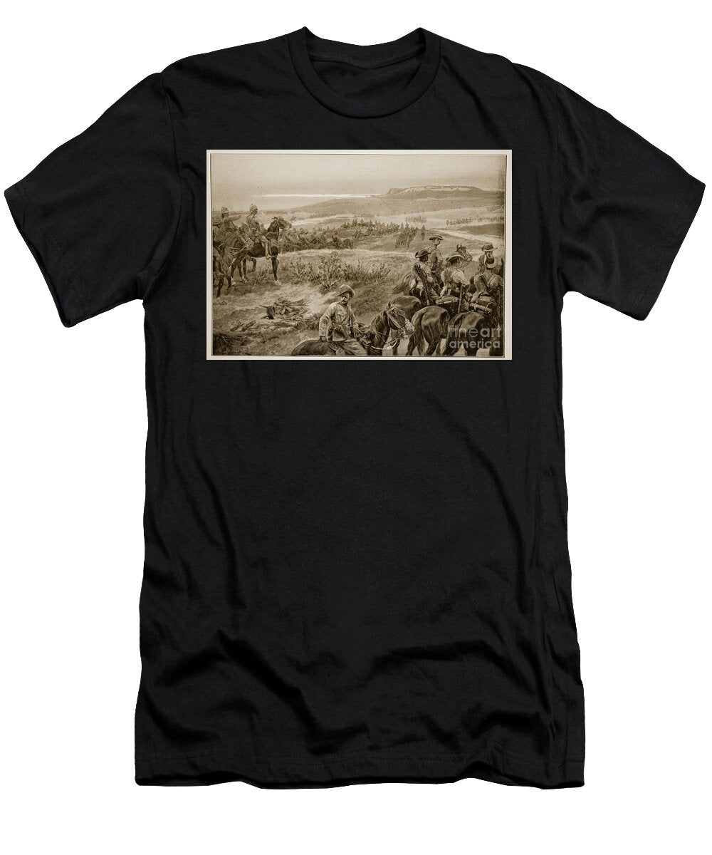 A Reconnaissance in Force with General Frenchs Cavalry Near Colesberg Richard Caton Ii Woodville T-Shirt