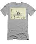 A Russian Cavalry Officer Recto Pen and Ink on Paper Ivan Alexeyevich Vladimirov T-Shirt