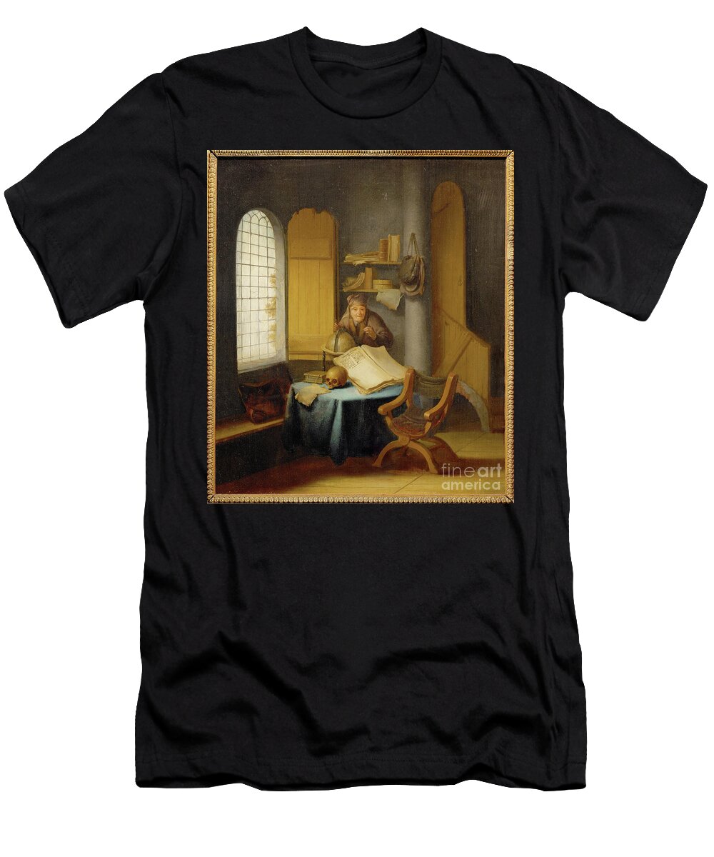 A Scholar in His Study Jacob Van Spreeuwen T-Shirt