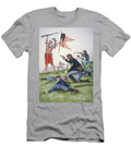 A Sioux Warrior Versus the 7th Regiment of US Cavalry in the Battle of the Little Bighorn 25th June 1876 From a Set of Six Tableaux 1991 Bryan Fosten T-Shirt
