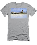 A Snow Covered P 3c Orion Aircraft of Patrol Wing Five Patrol Squadron 23 Vp 23 the Seahawks Pa Ahmet Asar T-Shirt
