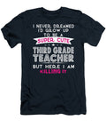 A Super Cute Third Grade Teacher Sophia T-Shirt