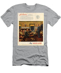A Teacher Lectures a Classroom of Students in a Vintage Illustra Dorcas Re T-Shirt