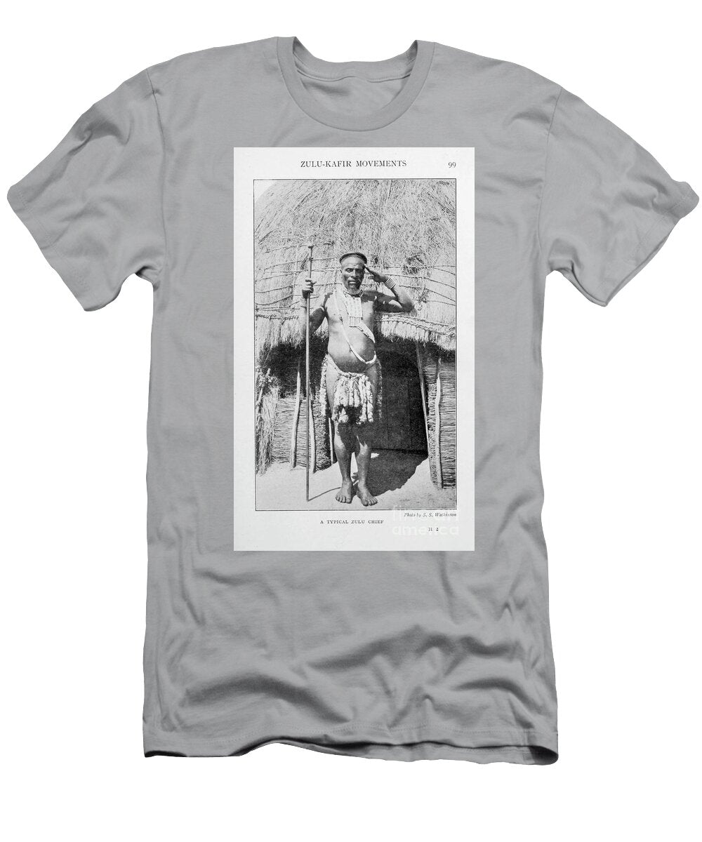 A Typical Zulu Chief I Historic Illustrations T-Shirt