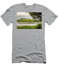 A View of Loch Stroan with a Reed Bed and the Hills in the Background Snapt Photography T-Shirt